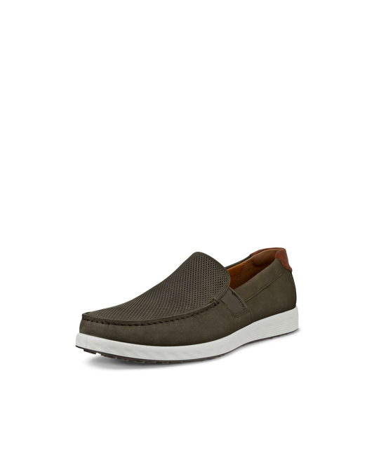 ECCO S LITE MOC - Men's Nubuck Moccasin