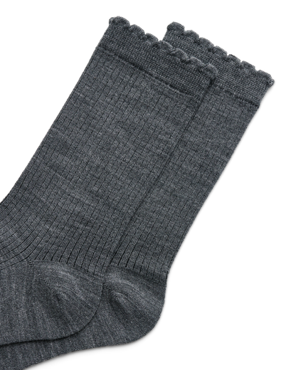 ECCO Hygge Femme Mid-Cut - Women's Ribbed Mid-Cut Socks