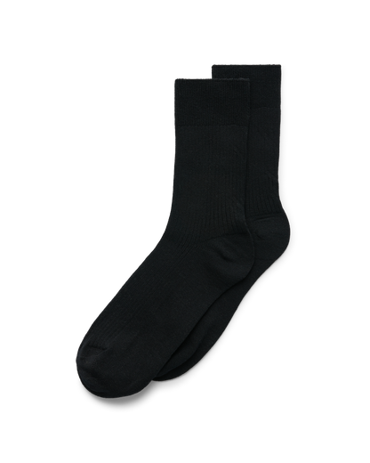 ECCO Classic Women Ribbed Mid - Women's Ribbed Mid-Cut Socks