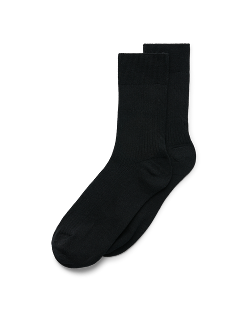 ECCO Classic Women Ribbed Mid - Women's Ribbed Mid-Cut Socks